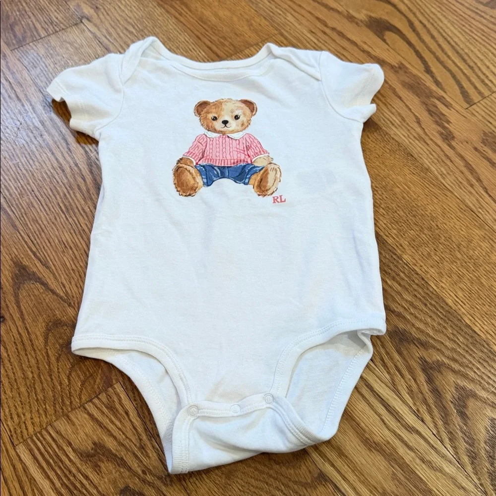 Ralph Lauren Onesie. Size 12 Months. Like New Condition.